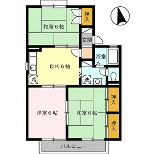 コモドハウス【2階】の間取り