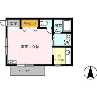 コモドハウスII【1階】の間取り