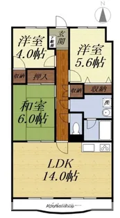 アヴニール愛野(愛野東)【2階】の間取り
