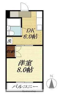 グッドフェローズ(田町)【3階】の間取り