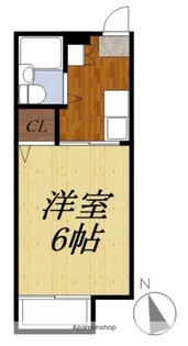 アスターB【1階】の間取り