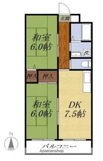 ステラハウス【3階】の間取り