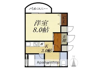 SOLEIL【3階】の間取り