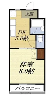 メゾンドリーム【1階】の間取り