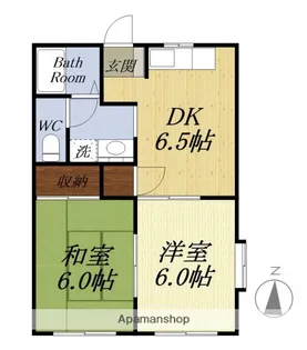 セブンカラーズ【1階】の間取り