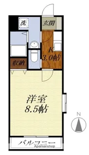 GRANDIR(グランディア)【5階】の間取り