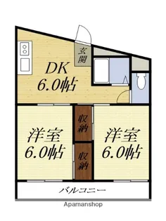 Vタウン【4階】の間取り