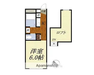 カーサ・フィオーレ【1階】の間取り