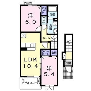 ヴィタ・ノーヴァ【2階】の間取り