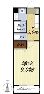 ハミング愛野【1階】の間取り