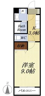 ハミング愛野【2階】の間取り