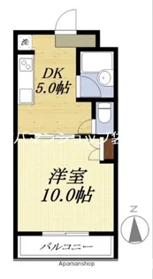 ビーハイヴ【1階】の間取り