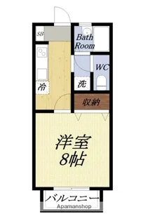 CASA YAMASHINA【2階】の間取り