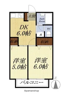 CASA YAMASHINA【1階】の間取り