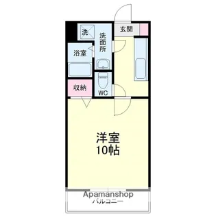 グロワール椿森【2階】の間取り