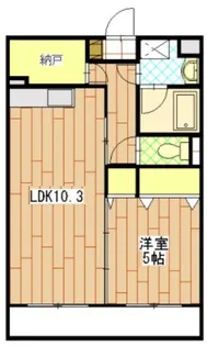 ラ・メゾン・プルニエ【2階】の間取り