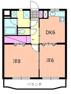 RAFFINE泉【103号室】の間取り