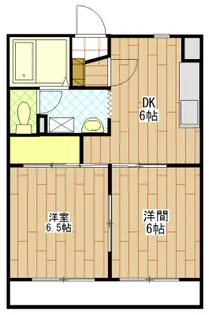 カトレアIII【3階】の間取り
