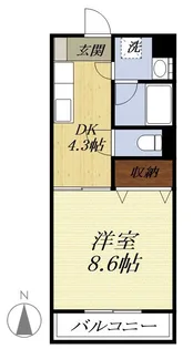 ESTACION【1階】の間取り