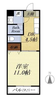 SUN DREAM【3階】の間取り