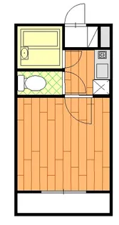 エステートエンゼル【1階】の間取り