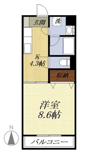 メゾン・アージュ【2階】の間取り