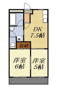 コンフォール【2階】の間取り
