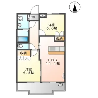 プレミエ【2階】の間取り