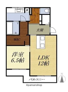サニーハイツTOKAI【3階】の間取り