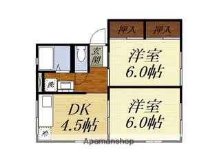 ソファレB【1階】の間取り