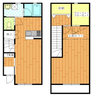 シャルムエステート【C号室】の間取り