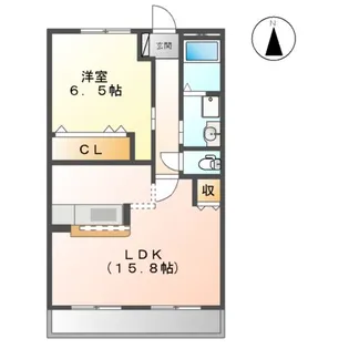 プロニティ【2階】の間取り
