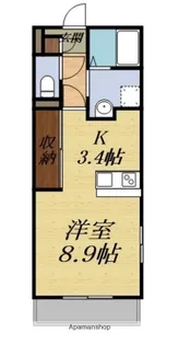 ブリランテ【2階】の間取り