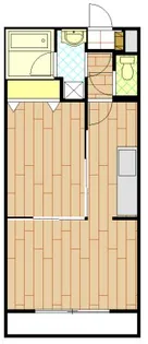 パルティールII【2階】の間取り