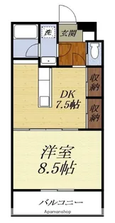 セントジョセフA【1階】の間取り