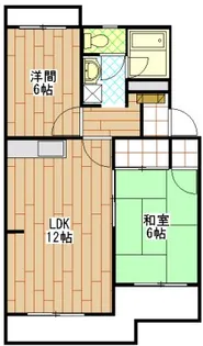 ベェスイズライフA【3階】の間取り