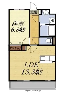 BELL WIN【2階】の間取り