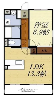 BELL WIN【1階】の間取り