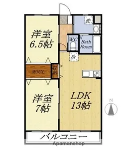 シャウレーアリタマ【103号室】の間取り