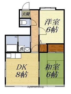 フェリーチェA【1階】の間取り