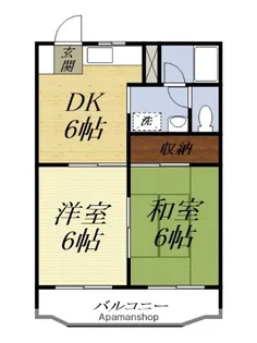 プラサート90(大瀬町)【1階】の間取り