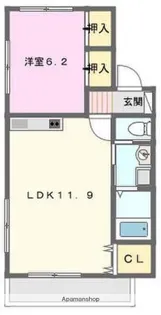 ミタカⅠ【2階】の間取り
