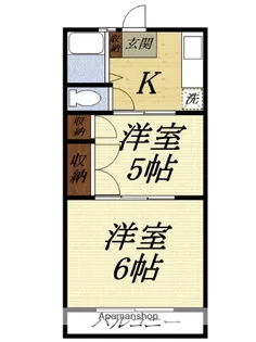 アムール【3階】の間取り