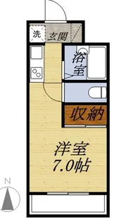 リミエールKⅠ【2階】の間取り