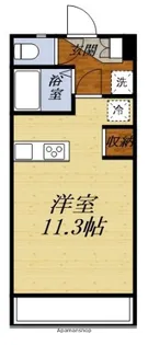 ハイライズHIRAI【3階】の間取り