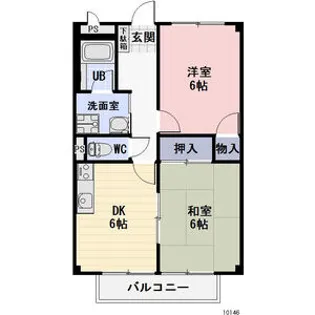 SURPLUSカーサ・フローレ【2階】の間取り