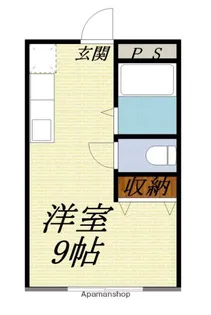 サンハイツエムⅠ【3階】の間取り