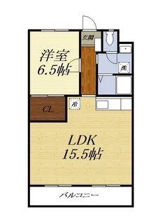 マンションセンティア【2階】の間取り