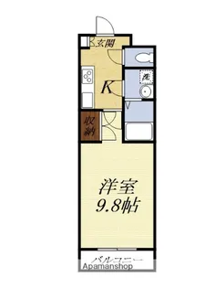 ブライトメッカ【2階】の間取り