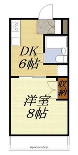 グランドゥールII【1階】の間取り